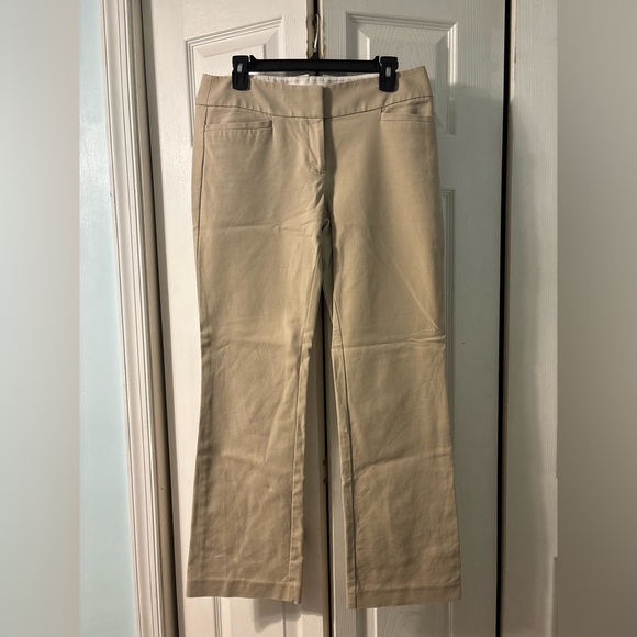 Ann Taylor Pants - Ann Taylor Loft Cream Trousers